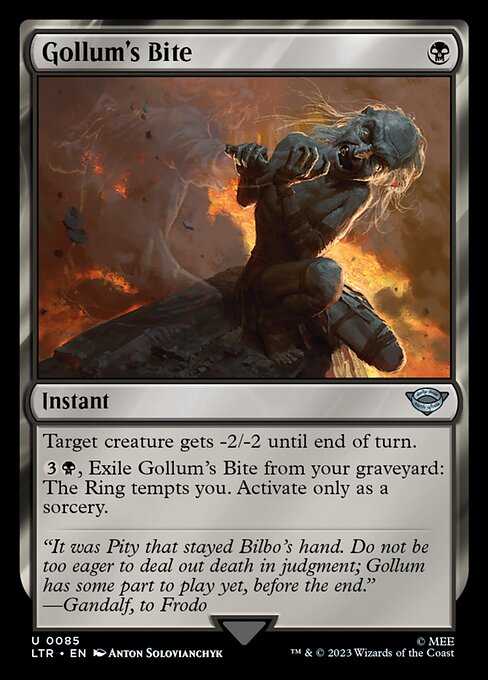 Gollum's Bite - Universes Beyond: The Lord of the Rings: Tales of Middle-earth