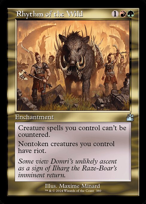 Rhythm of the Wild (Retro Frame) - Ravnica Remastered