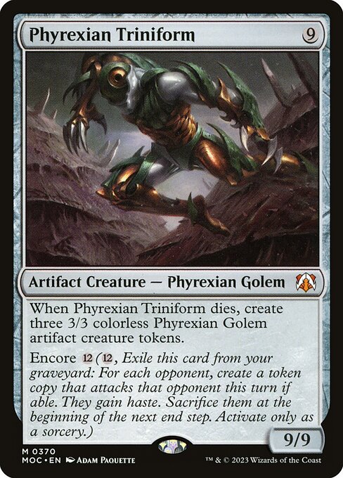 Phyrexian Triniform - Commander: March of the Machine