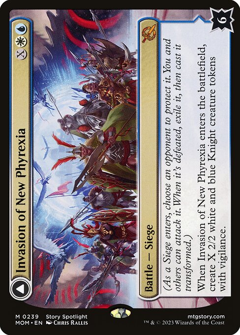 Invasion of New Phyrexia (Foil) - March of the Machine