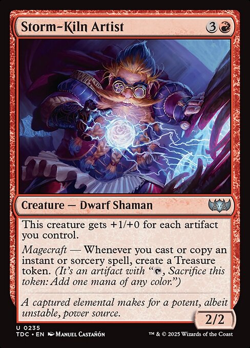 Storm-Kiln Artist - Commander: Tarkir: Dragonstorm