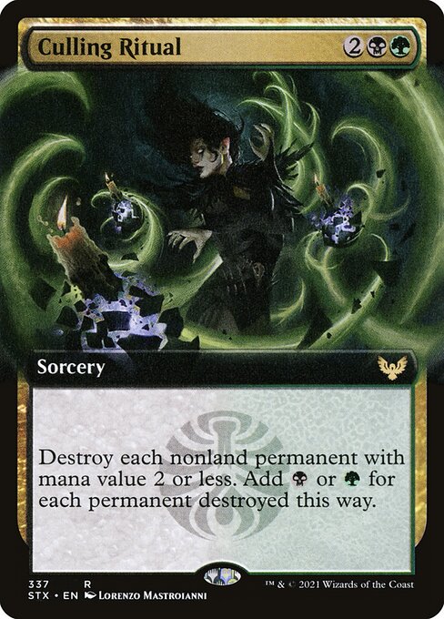 Culling Ritual (Extended Art) - Strixhaven: School of Mages