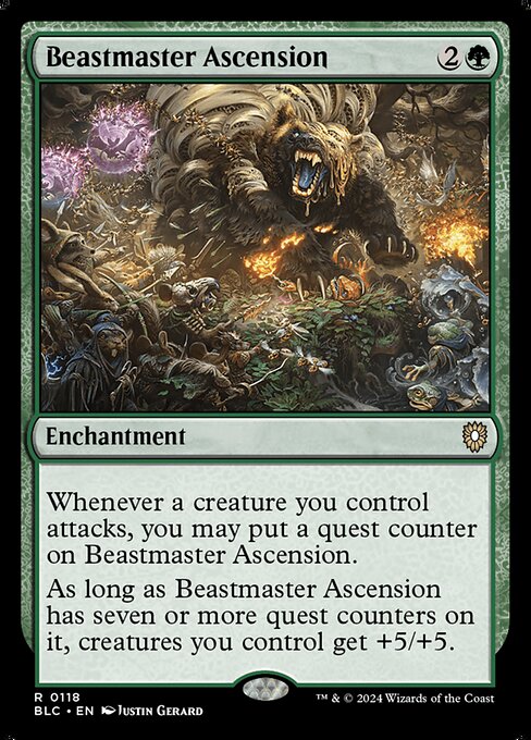 Beastmaster Ascension - Commander: Bloomburrow