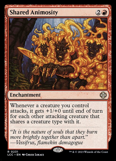 Shared Animosity - Commander: The Lost Caverns of Ixalan