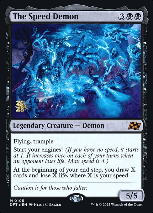 The Speed Demon - Prerelease Cards