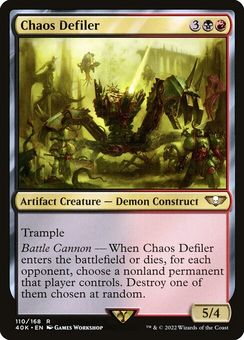 Chaos Defiler - Universes Beyond: Warhammer 40,000