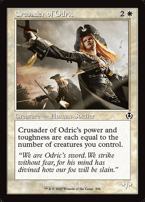 Crusader of Odric (Retro Frame) - Innistrad Remastered