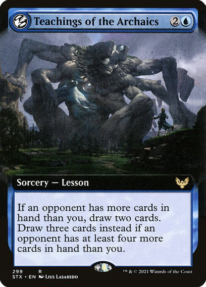 Teachings of the Archaics (Extended Art) - Strixhaven: School of Mages