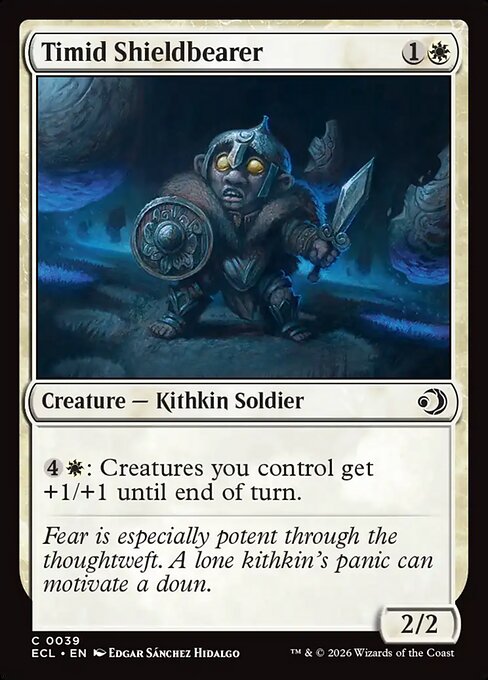 Timid Shieldbearer - Lorwyn Eclipsed