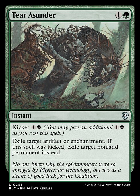 Tear Asunder - Commander: Bloomburrow