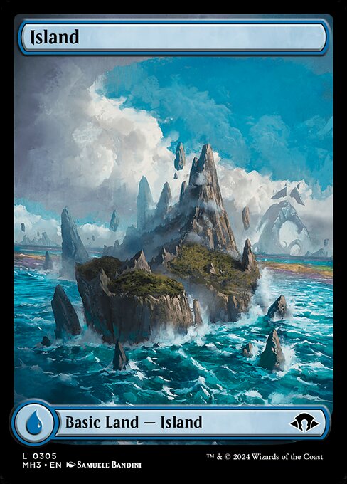 Island (0305) (Foil) - Modern Horizons 3