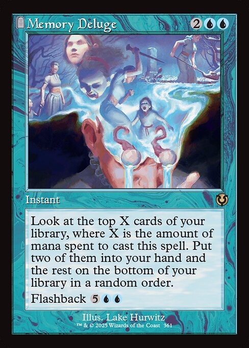 Memory Deluge (Retro Frame) - Innistrad Remastered