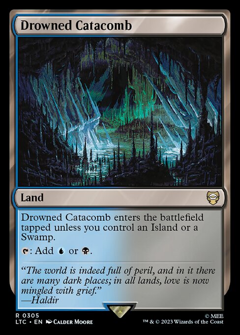 Drowned Catacomb - Commander: The Lord of the Rings: Tales of Middle-earth