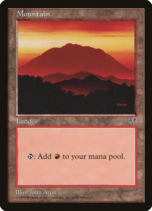Mountain (Red) - Mirage