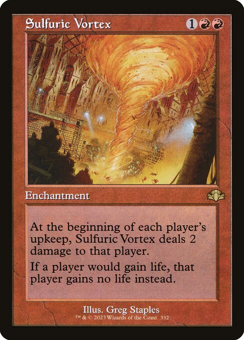 Sulfuric Vortex (Retro Frame) (Foil) - Dominaria Remastered