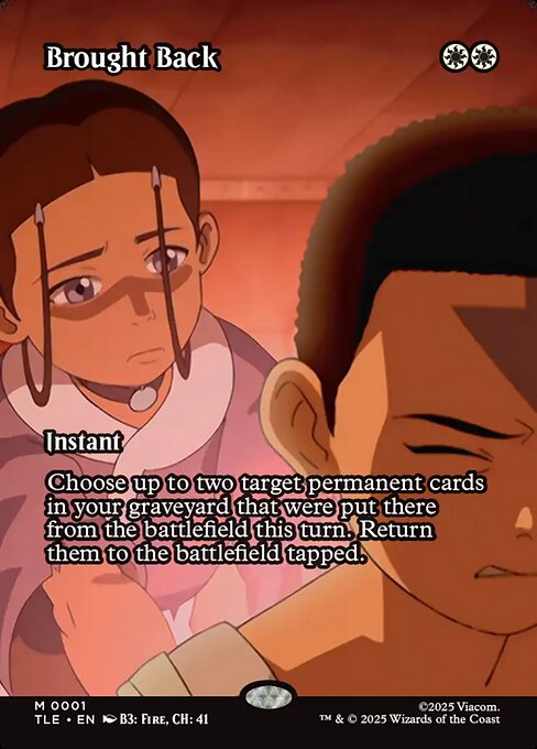 Brought Back (Borderless) - Avatar: The Last Airbender: Eternal-Legal