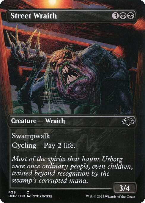 Street Wraith (Borderless) - Dominaria Remastered