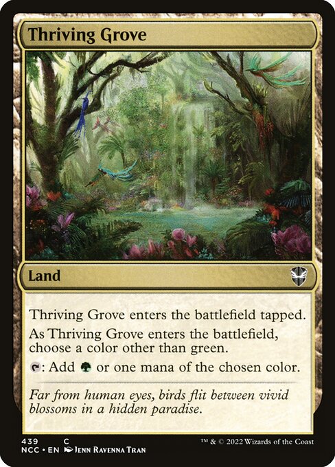 Thriving Grove - Commander: Streets of New Capenna