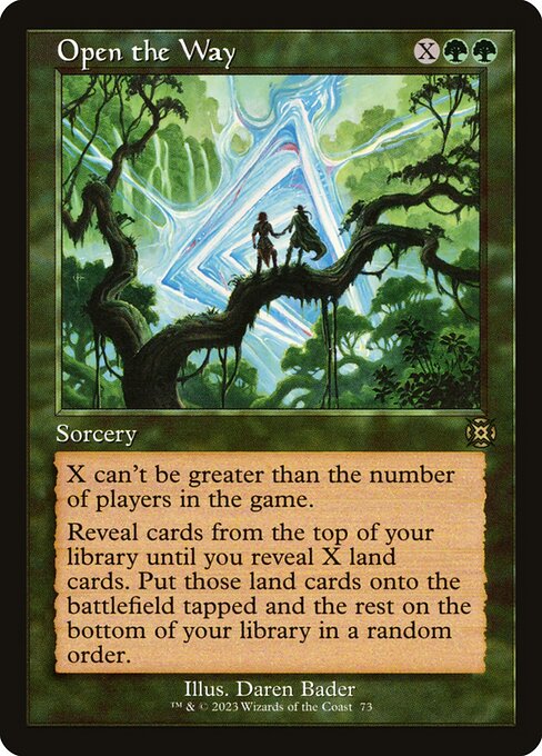 Open the Way (Retro Frame) - March of the Machine: The Aftermath