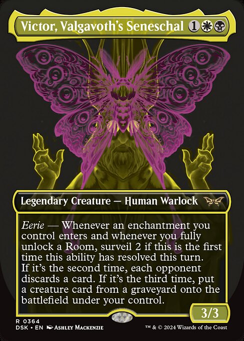 Victor, Valgavoth's Seneschal (Showcase) - Duskmourn: House of Horror