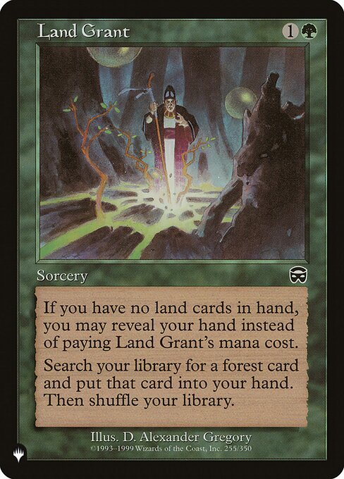 Land Grant - The List Reprints