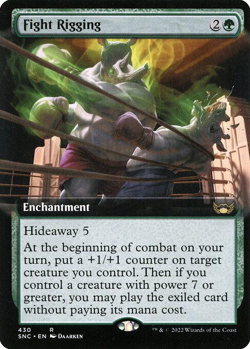 Fight Rigging (Extended Art) - Streets of New Capenna