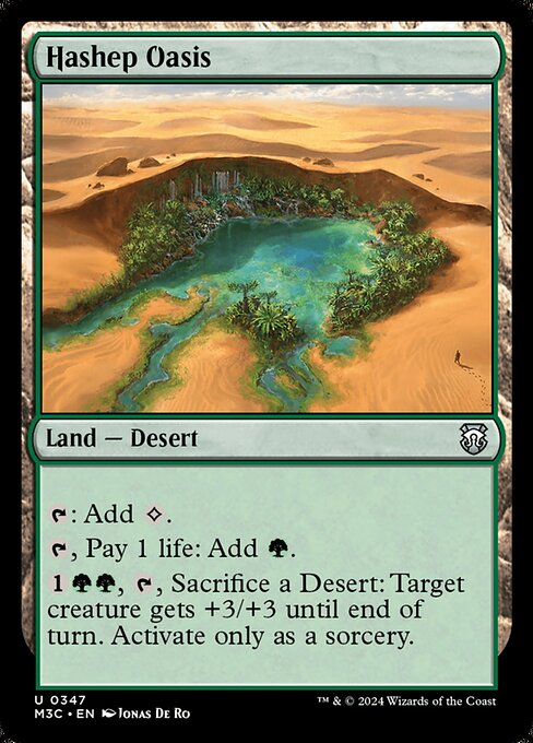 Hashep Oasis - Commander: Modern Horizons 3