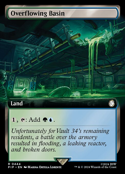 Overflowing Basin (Extended Art) - Universes Beyond: Fallout