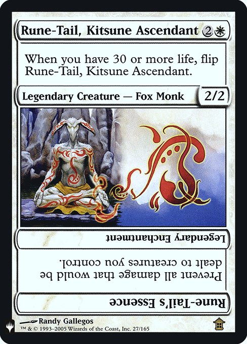 Rune-Tail, Kitsune Ascendant - The List Reprints