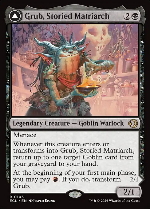 Grub, Storied Matriarch (Foil) - Lorwyn Eclipsed
