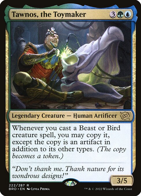Tawnos, the Toymaker - The Brothers' War