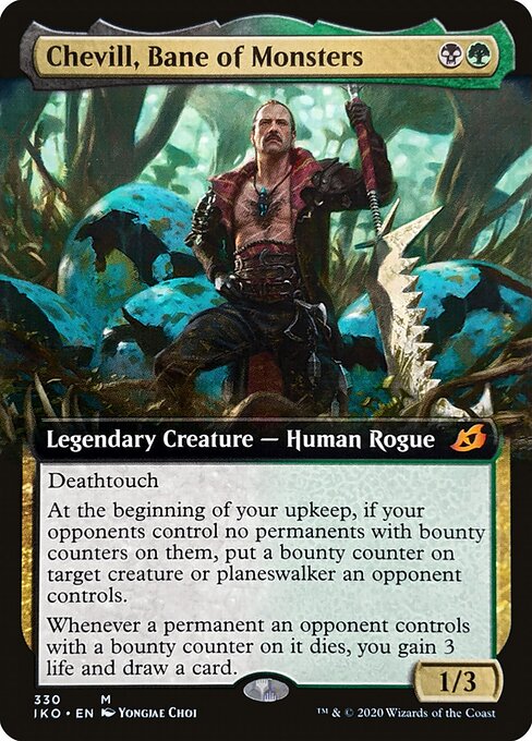 Chevill, Bane of Monsters (Extended Art) - Ikoria: Lair of Behemoths