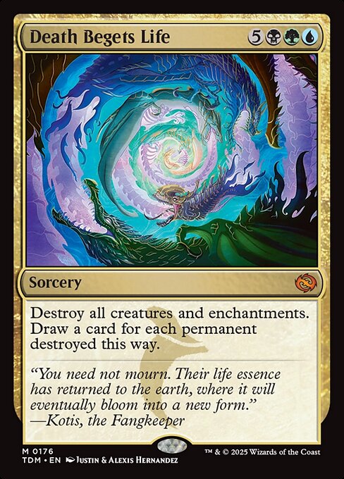 Death Begets Life (Foil) - Tarkir: Dragonstorm