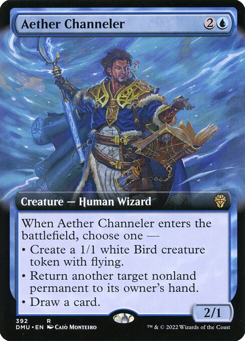 Aether Channeler (Extended Art) - Dominaria United
