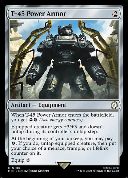 T-45 Power Armor - Universes Beyond: Fallout