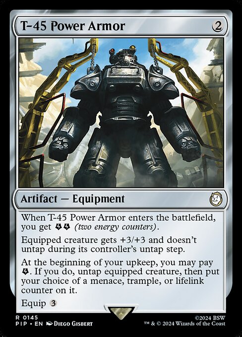 T-45 Power Armor - Universes Beyond: Fallout