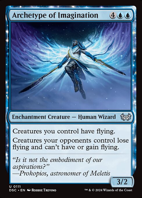 Archetype of Imagination - Commander: Duskmourn: House of Horror