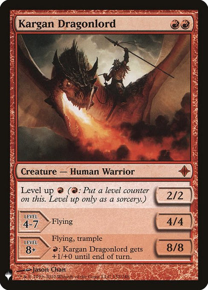Kargan Dragonlord - The List Reprints