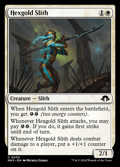Hexgold Slith (Foil) - Modern Horizons 3