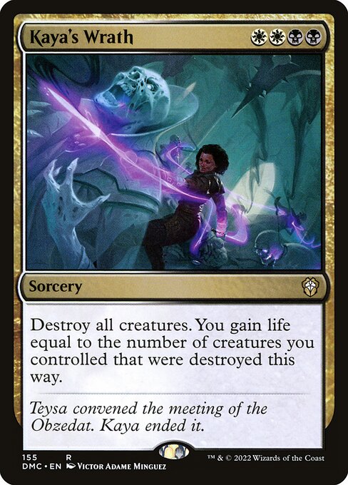 Kaya's Wrath - Commander: Dominaria United