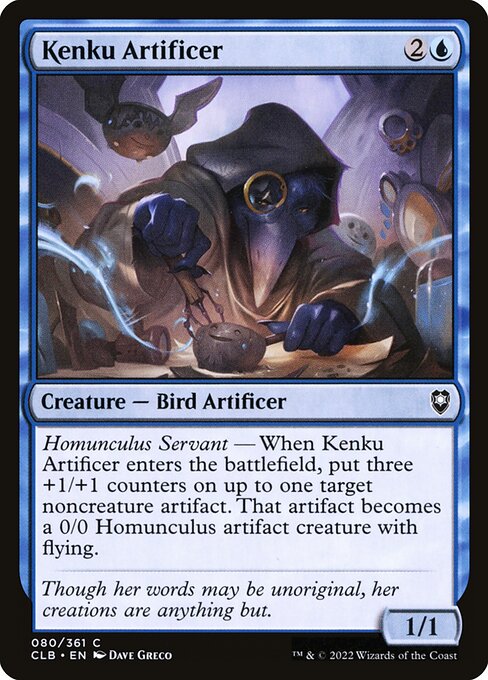 Kenku Artificer - Commander Legends: Battle for Baldur's Gate