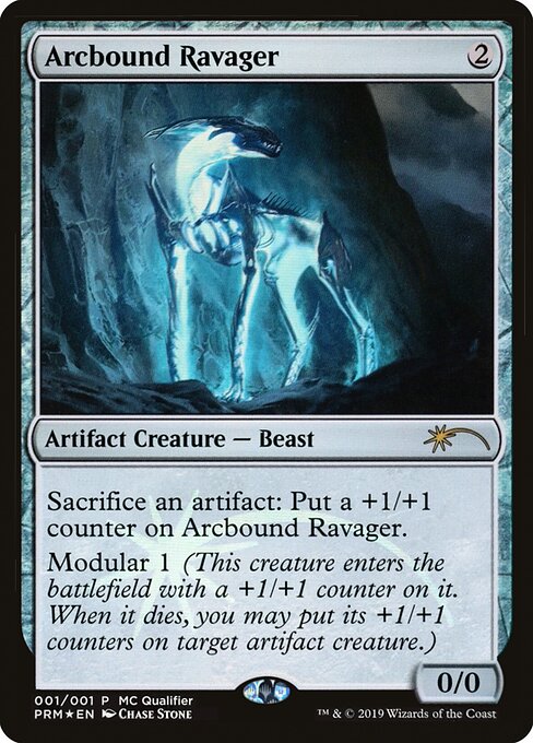 Arcbound Ravager (Foil) - WMCQ Promo Cards