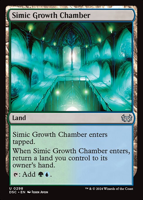 Simic Growth Chamber (Borderless) (Foil) - Double Masters 2022