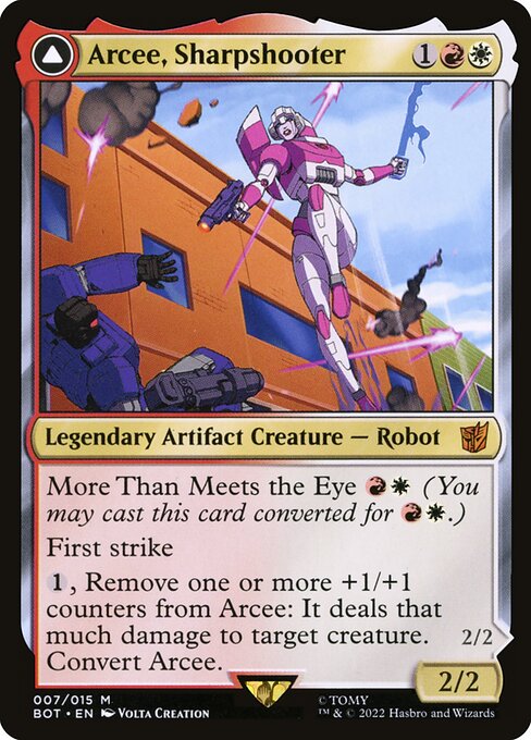 Arcee, Sharpshooter - Universes Beyond: Transformers