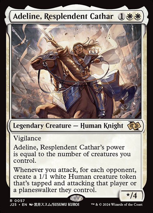 Adeline, Resplendent Cathar (Anime) - Foundations Jumpstart