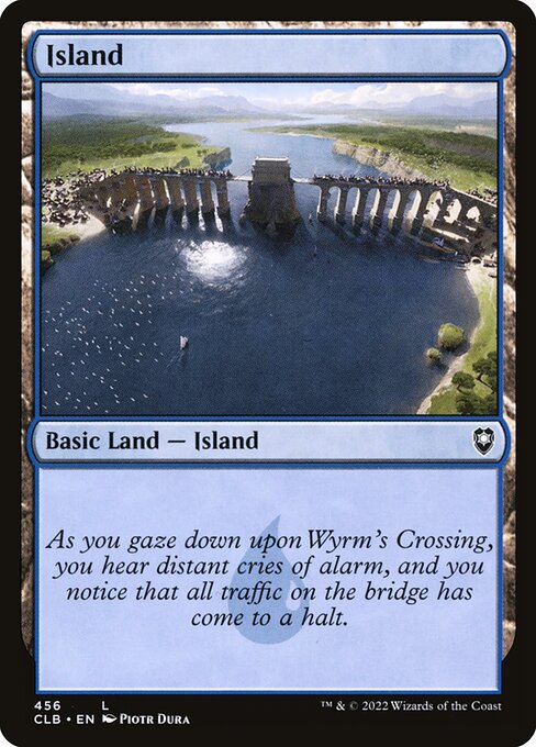 Island (456) - Commander Legends: Battle for Baldur's Gate