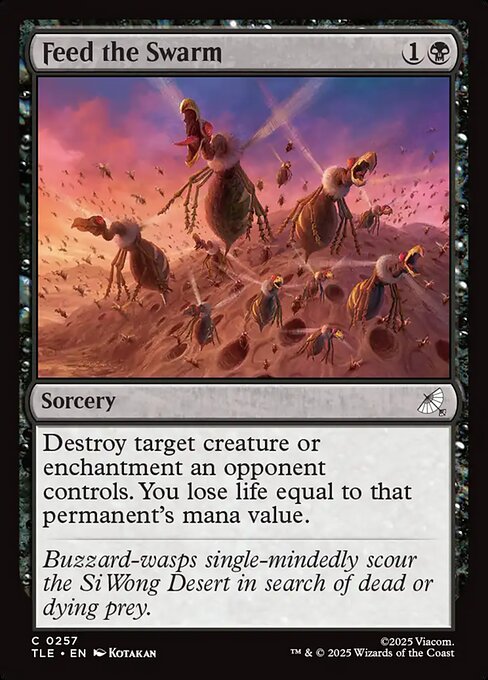 Feed the Swarm (Foil) - Avatar: The Last Airbender: Eternal-Legal