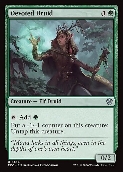 Devoted Druid (UMA) - The List Reprints