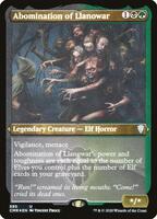 Abomination of Llanowar (Foil Etched) (Foil) - Commander Legends
