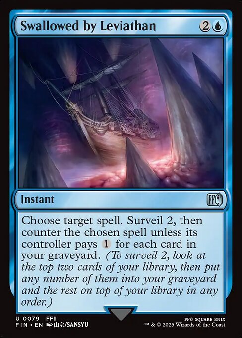 Swallowed by Leviathan - FINAL FANTASY